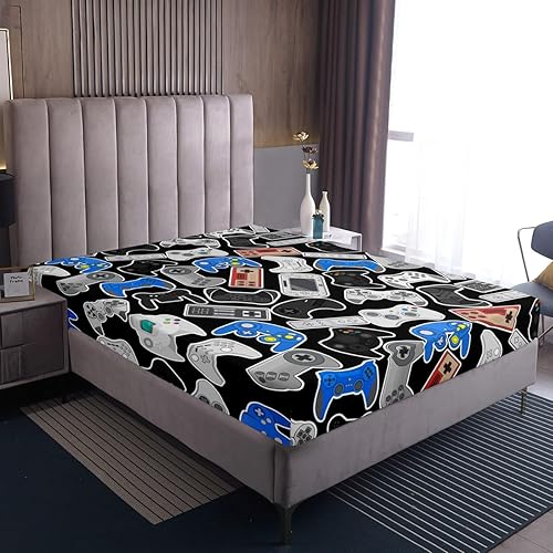 Miniatura 236 de Erosebridal Sábana bajera ajustable de hojas de marihuana, sábana de hoja de cannabis para adultos, juego de ropa de cama rústica de hojas exóticas