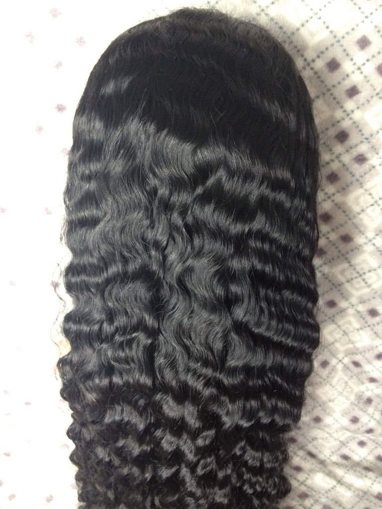 RemeeHi 10"-24" Selectable Spanish Wavy Front Lace Wig Brazilian Human Hair (10" 2 Dark Brown