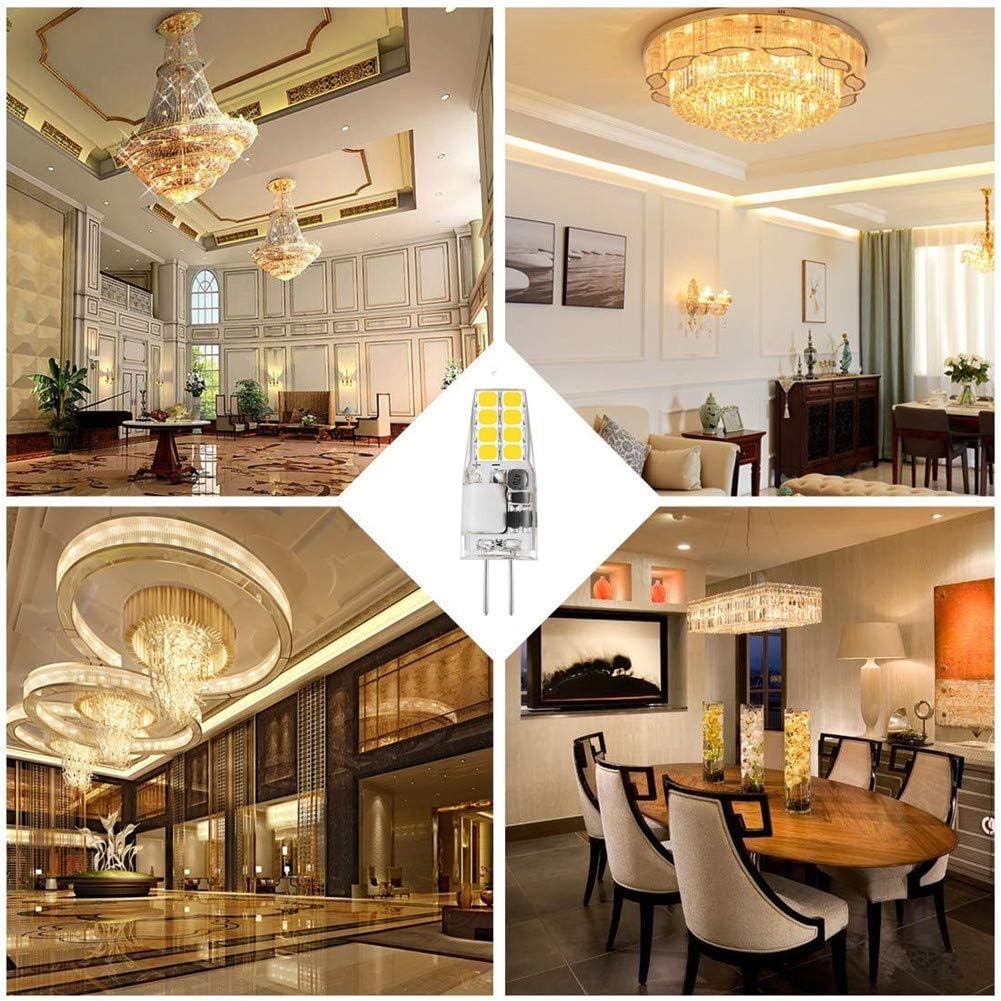 Faretti a soffitto a LED, Lampadine for cappa da cucina Lampadine a LED Lampadine for casa Lampadine a LED G4 Lampadine da bagno Lampadine notturne Lampadina da bagno 2w,Bianco freddo-5pack ( Color :