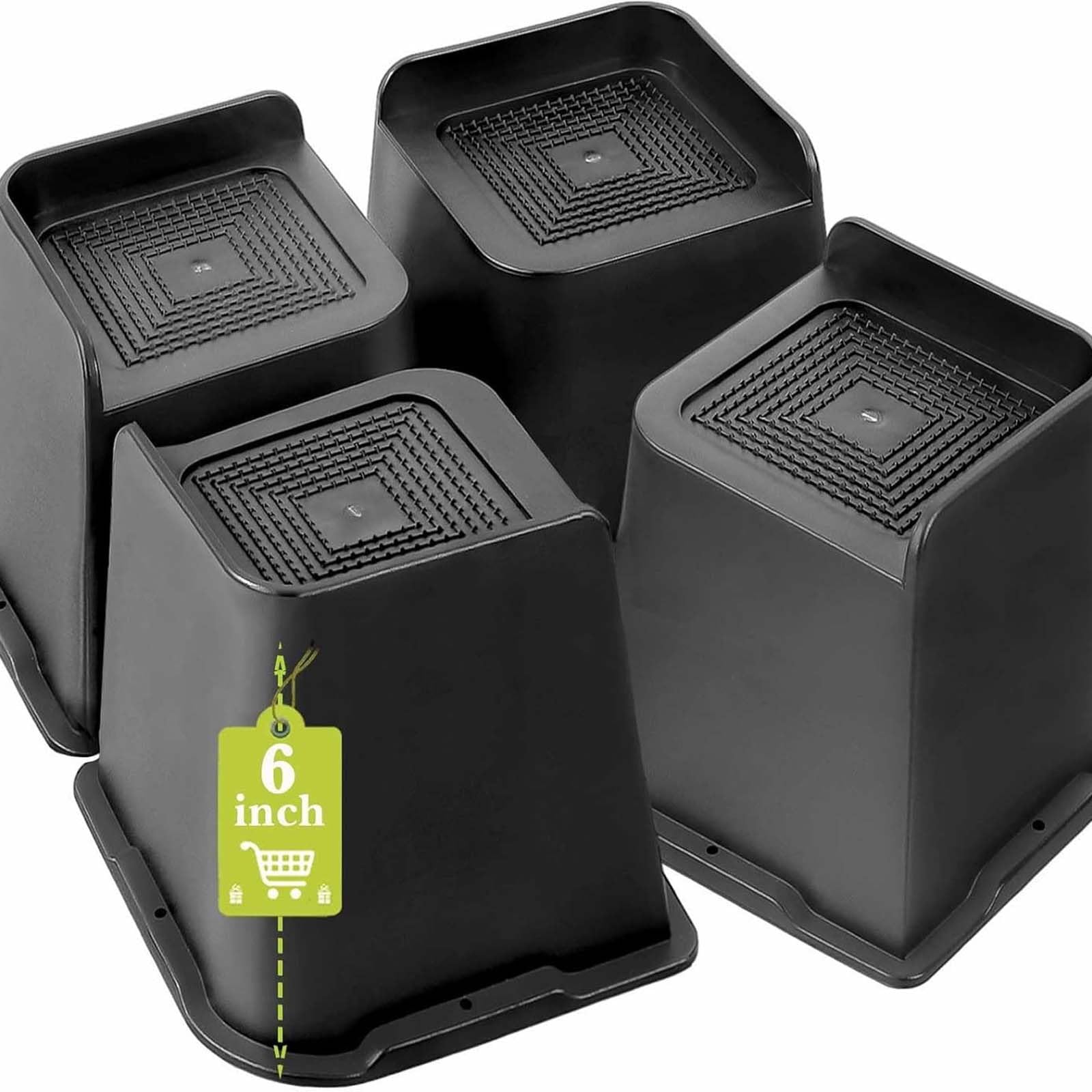 Rehausseurs de lit pour bureau et table Dokeno cales noires gain de place