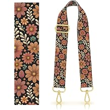 Purse Strap Replacement Belt Crossbody 1.5" Wide Golden Buckle Cute Shoulder Strap