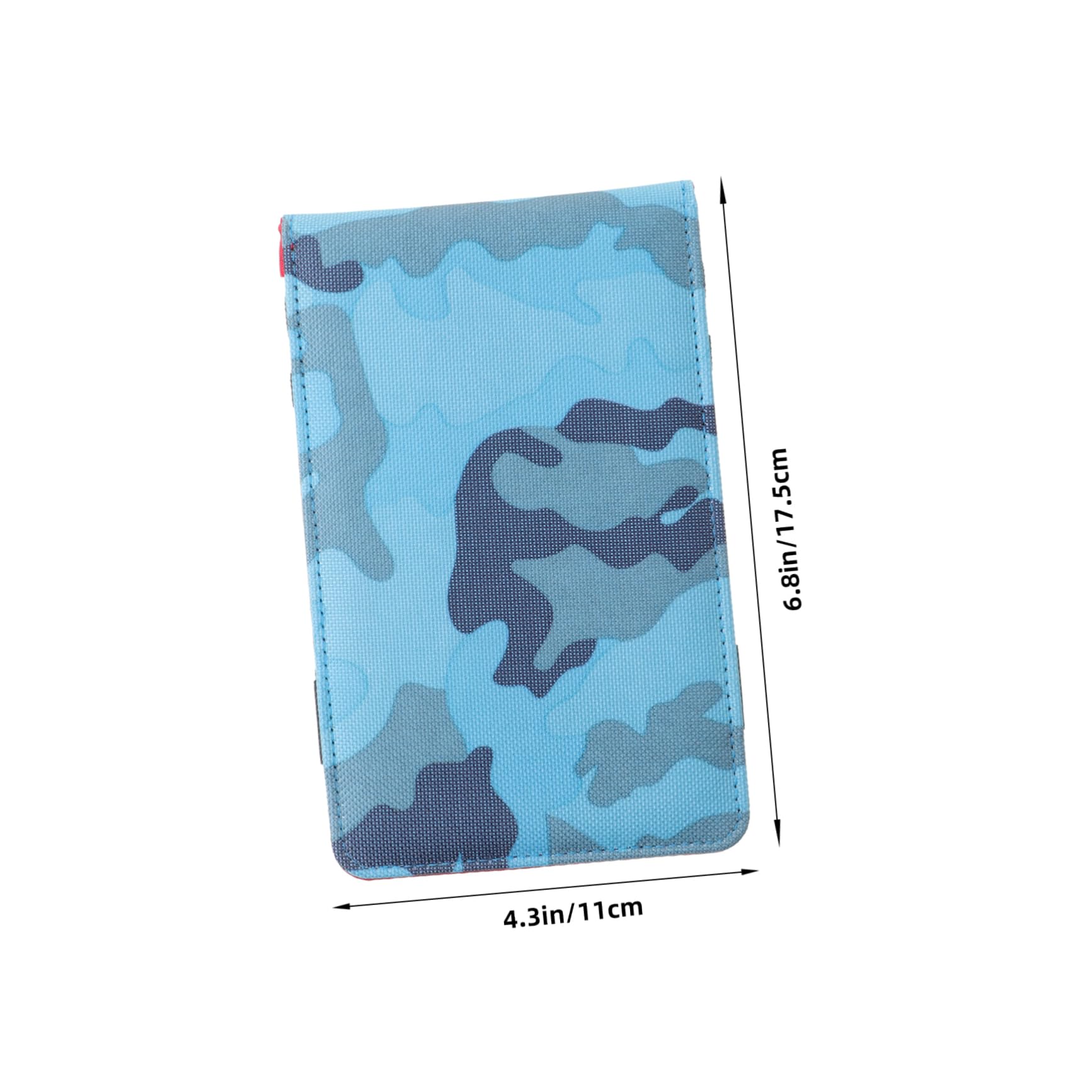 SUPVOX Lightweight Portable Golf Scorebook Recording Notebook with Oxford Cover Camouflage Design for Golfers Scorecard Protection