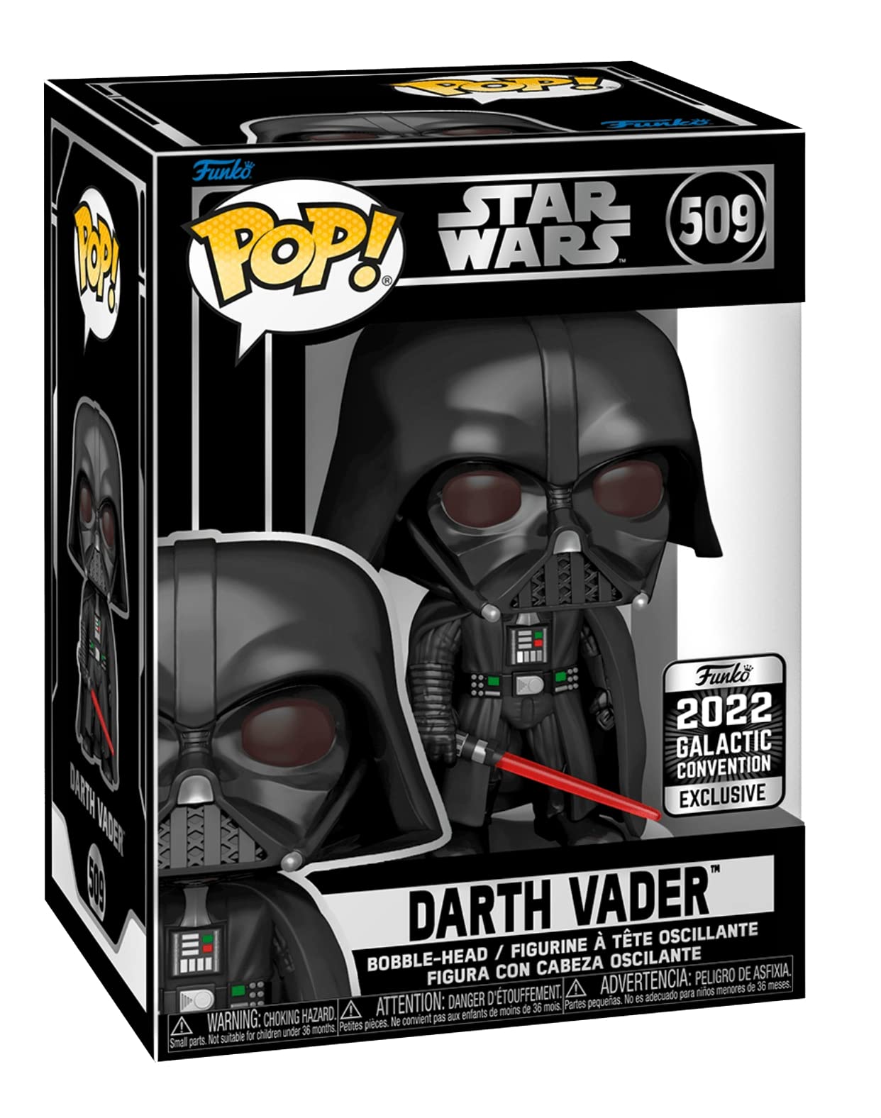 FunkoStar Wars POP Vinyl Figure | Darth Vader Convention Exclusive