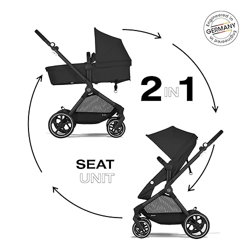 Miniatura 3 de Cybex Cochecito 2 en 1 EOS, color negro luna