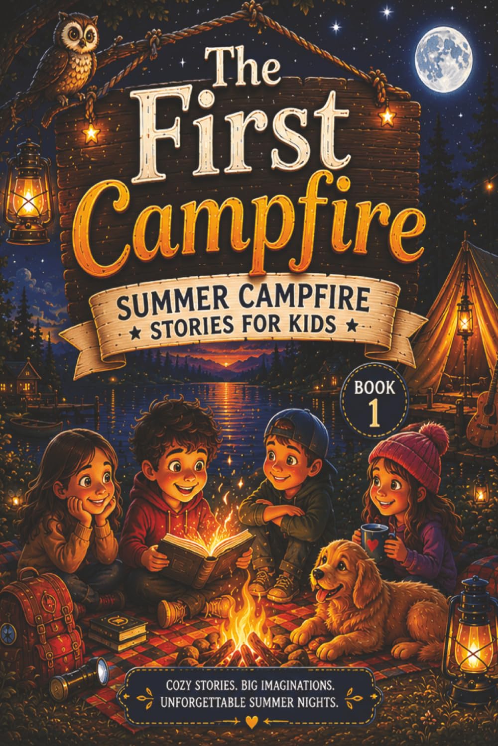 The First Campfire: Summer Campfire Stories for Kids