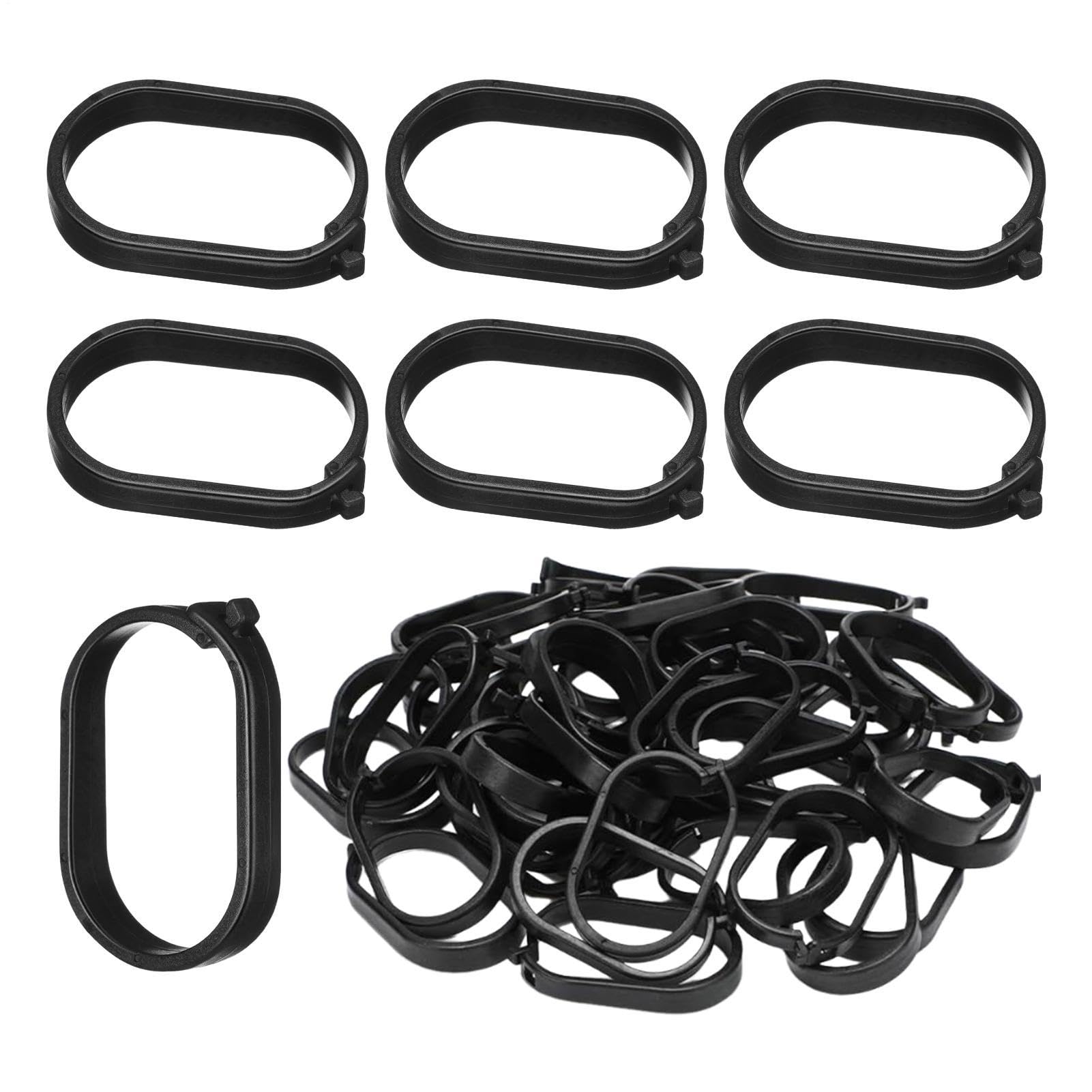 Anillos de cortina para cenador de jardín en camping terraza y pérgolas de exterior