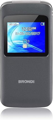 Brondi Window Telefono Cellulare  Grigio Brondi Window Telefono Cellulare  Grigio