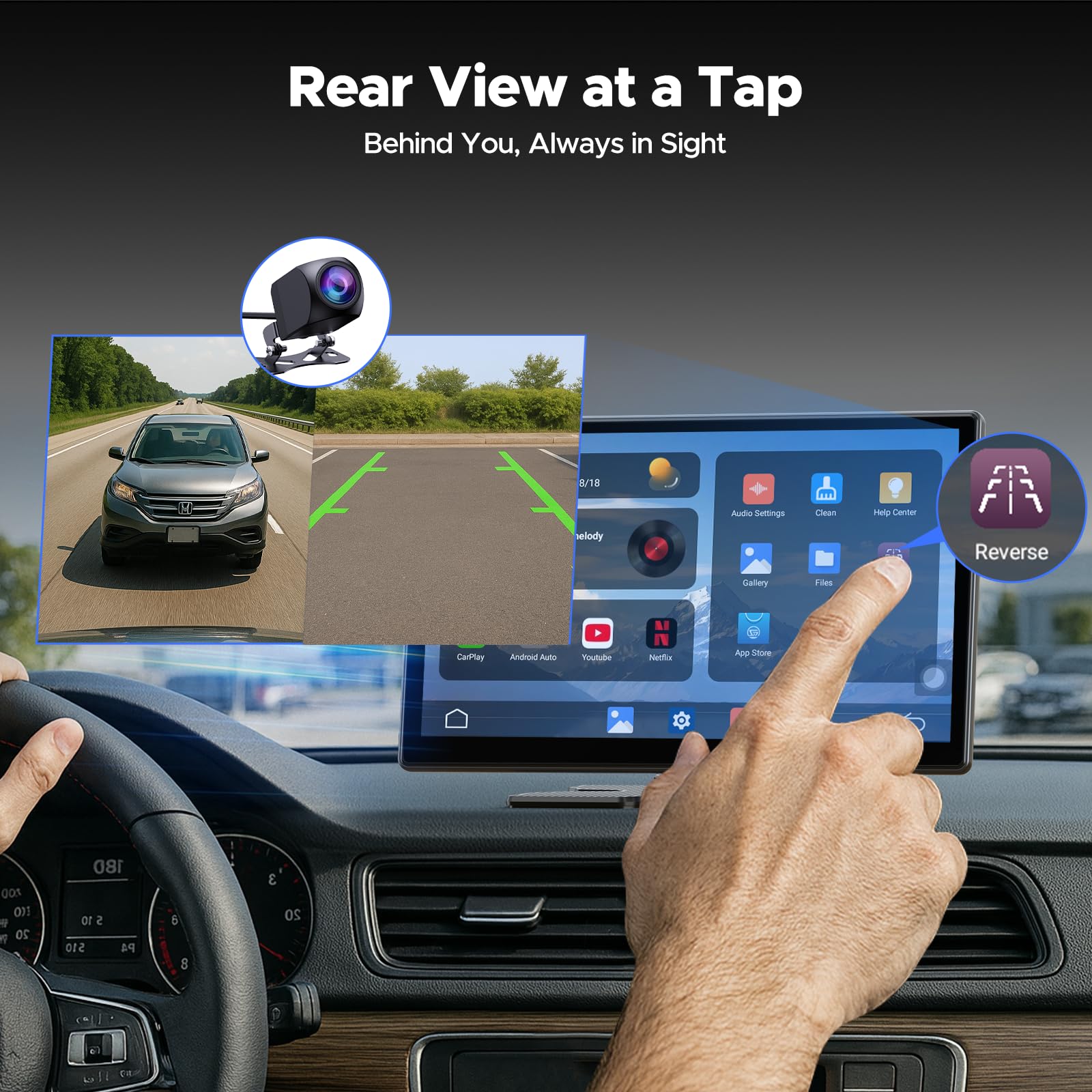 Amazon.co.jp: Volamディスプレイオーディオ 9インチ大画面carplay