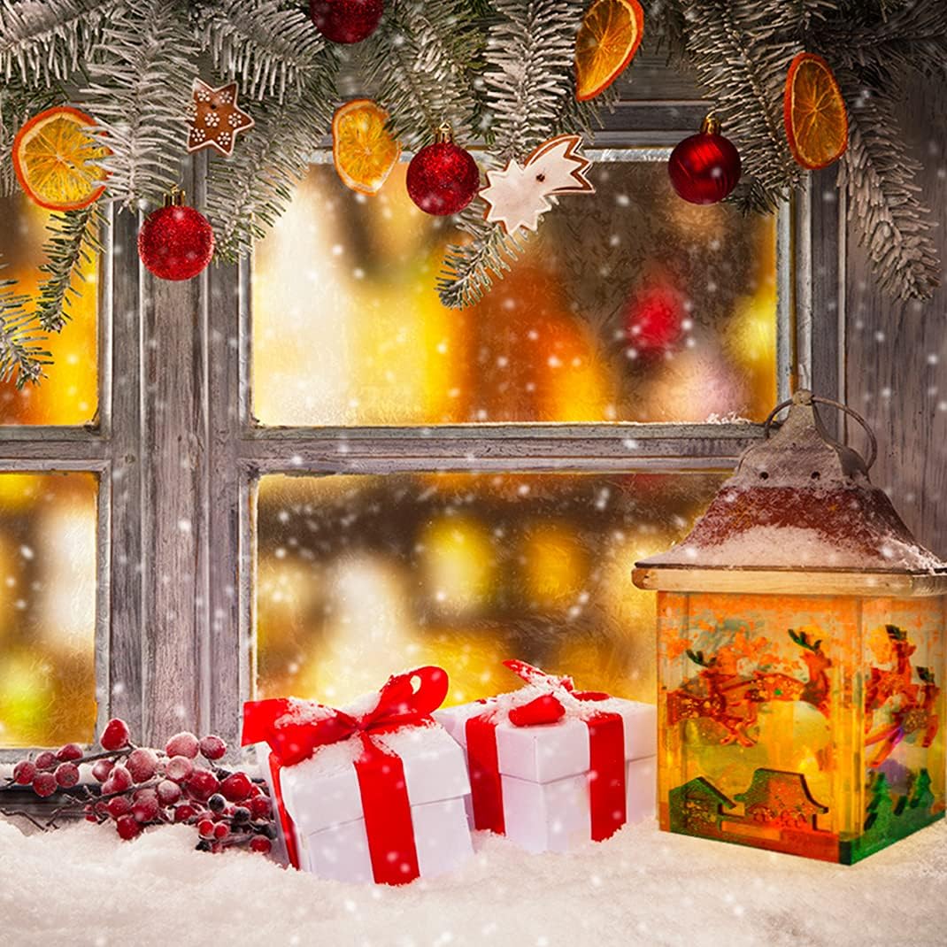 3D Christmas Lantern Resin Molds, 6 Pieces Silicone Resin Mold with Santa Clause Reindeer Sledge Patterns, Epoxy Resin Casting Mold for DIY Crafts Christmas Party Decoration