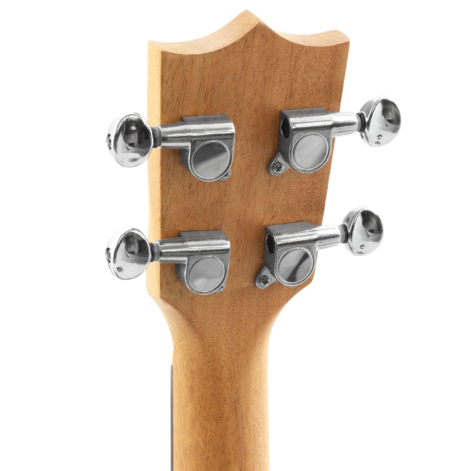 Theodore Konzert Ukulele Zebraholz Starter Set | Konzert‑Ukulele aus Zebraholz mit Stimmgerät, Tasche, Gurt, Plektren & Ersatzsaiten, ideal für Anfänger