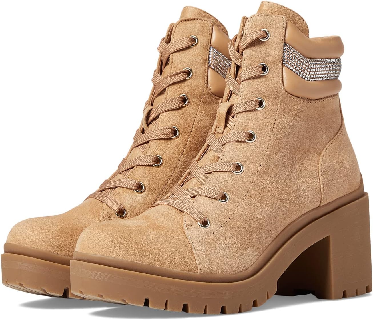 Nine West Women's Quona Combat Booties