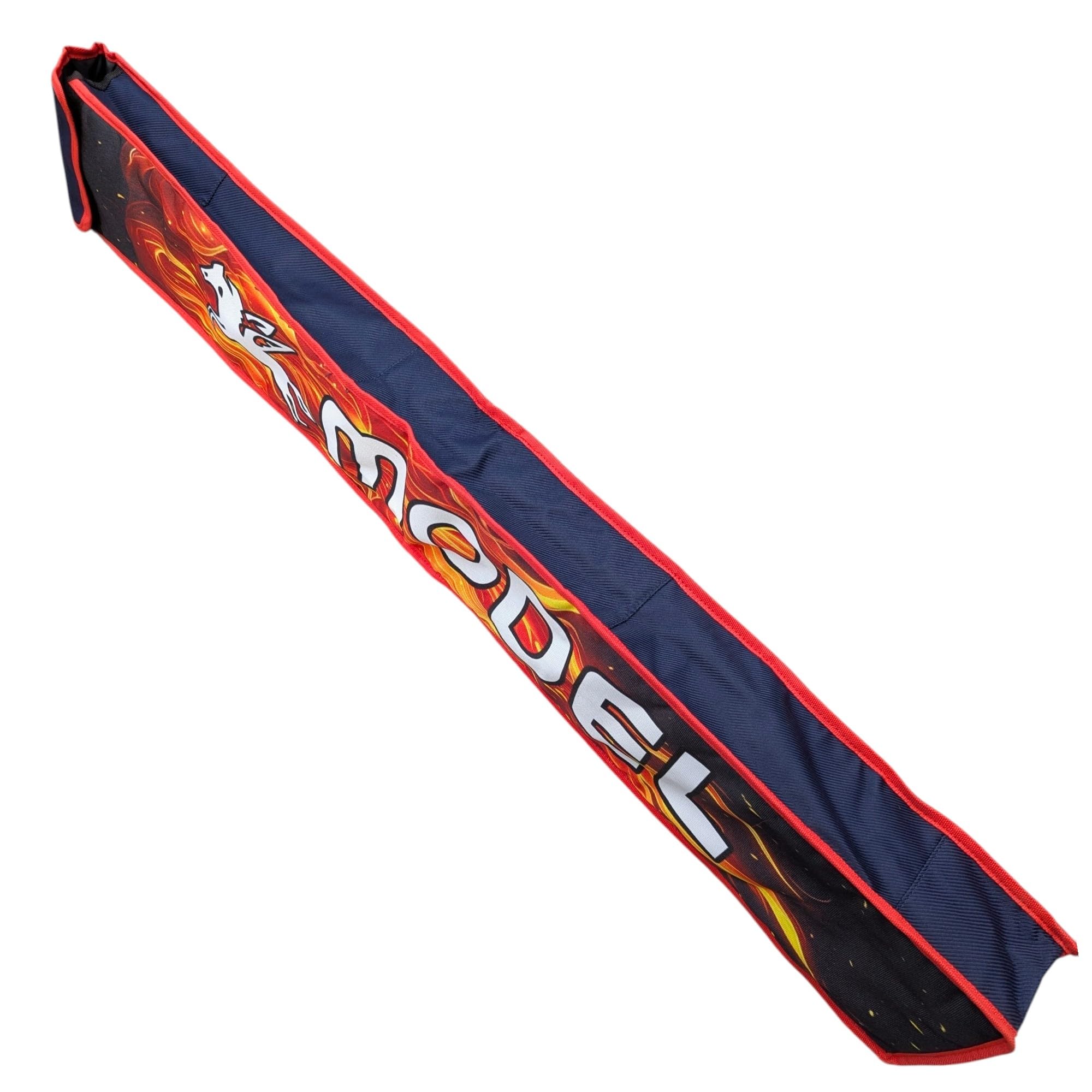 MODEL Housse de protection intégrale pour batte de cricket - Bleu - Rembourré en mousse - Dos et avant - Taille unique