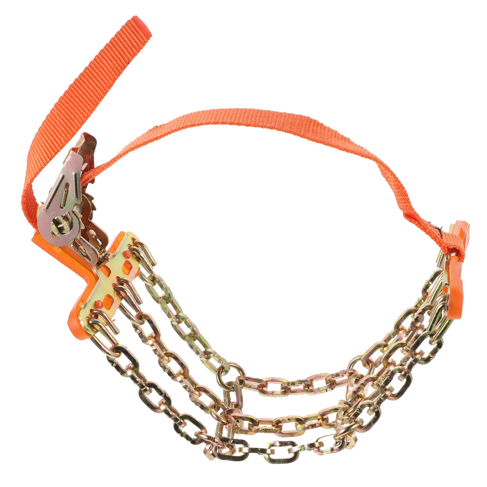 PRETYZOOM 4 Piezas Cadenas Antideslizantes para Neumáticos de Vehículos Cadena de Escape para Usar y Almacenar Alta Resistencia y Agarre para Emergencias