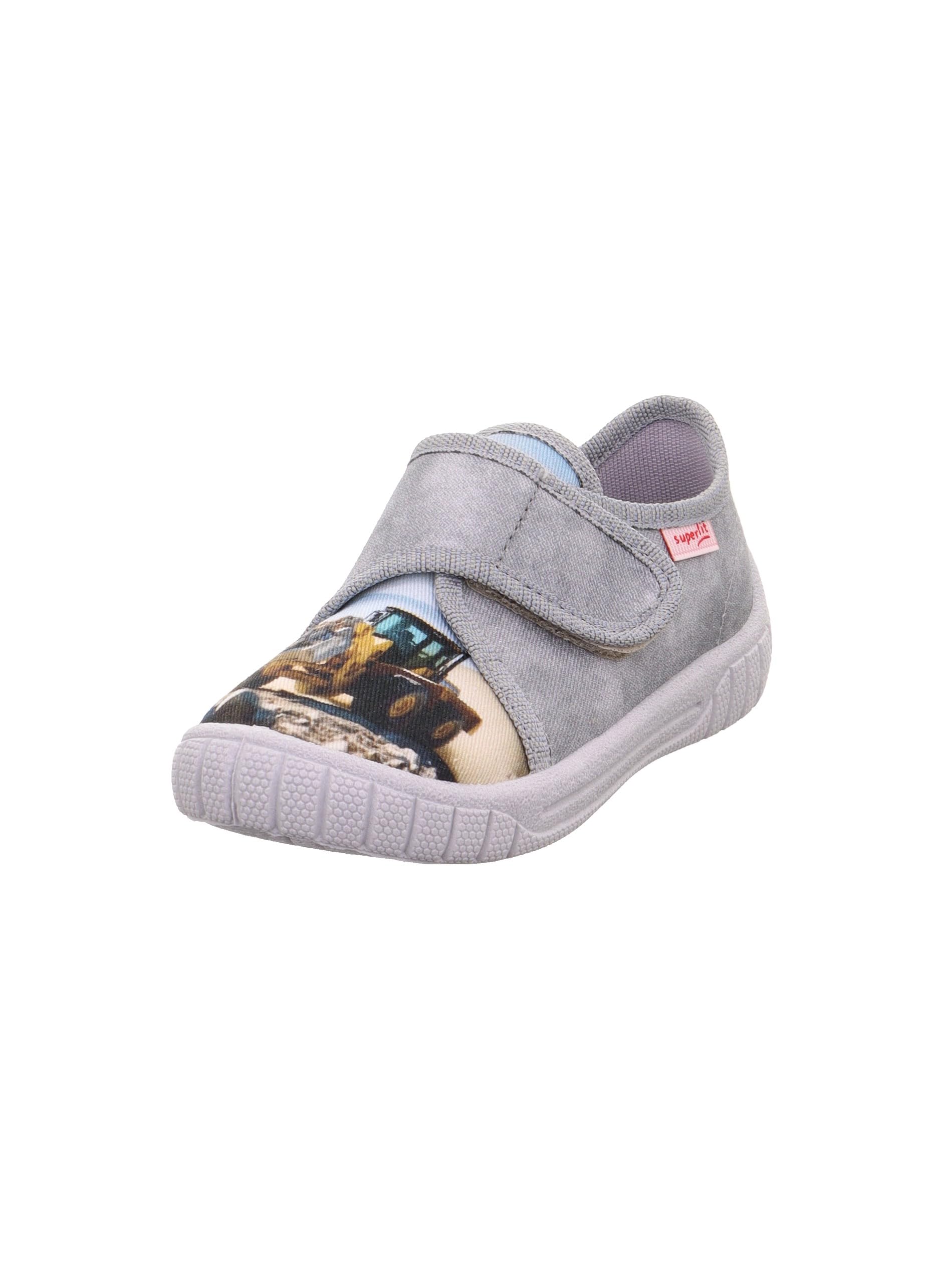 Superfit Bill Slippers, 26 EU, Gray, 8.5 UK Child