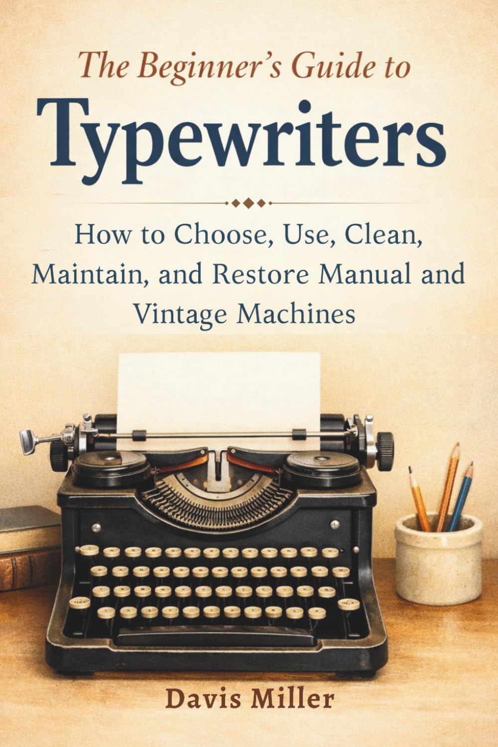 The Beginner’s Guide to Typewriters: How to Choose, Use, Clean, Maintain, and Restore Manual and Vintage Machines (The Classic Equipment Handbook Series)