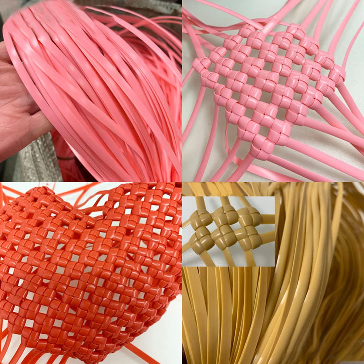 YebiO 8 Mm Syntetyczny Materiał Do Naprawy Wikliny, Tkane Płaskie Rattanowe Meble Do Naprawy Dla Majsterkowiczów, Rękodzieło, Kosz Na Stół/Pattern 18/8Mm*60M/0.3In*196.9Ft
