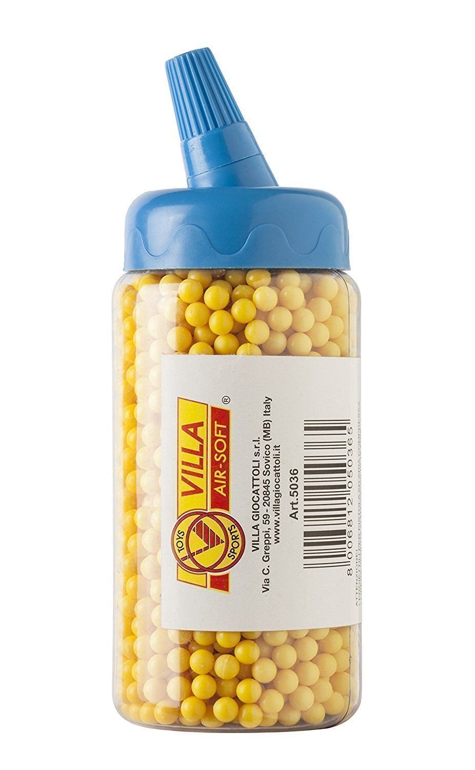 Armas Accesorios cauchos Villa-Spheres Cal.6mm. 2.000pz x Paquete