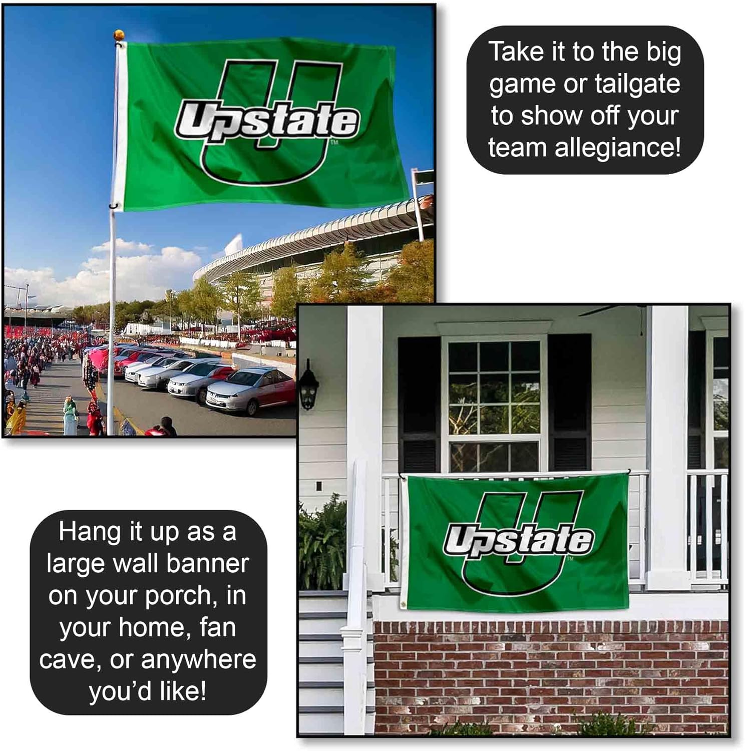 South Carolina Upstate Spartans Flag