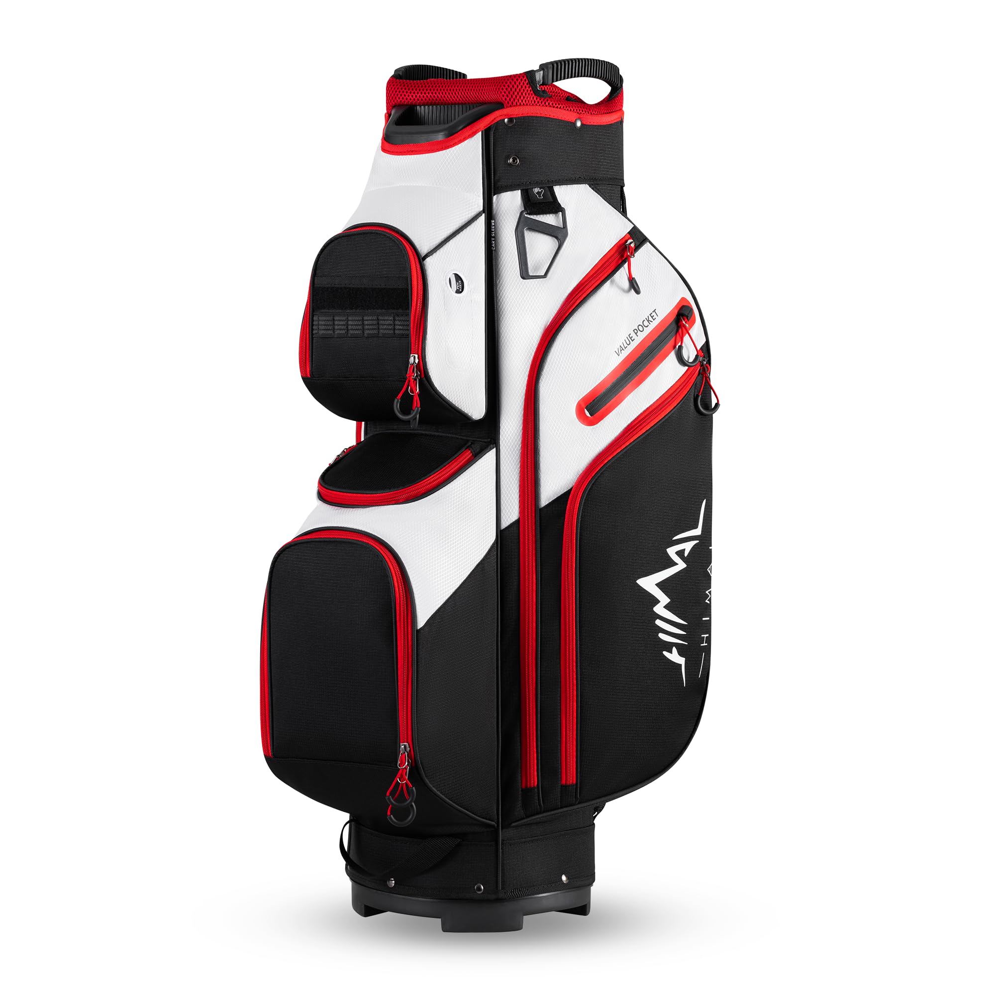 uniHimal Golf Cart Bag, 15 Way Organizer Divider Top with Handles