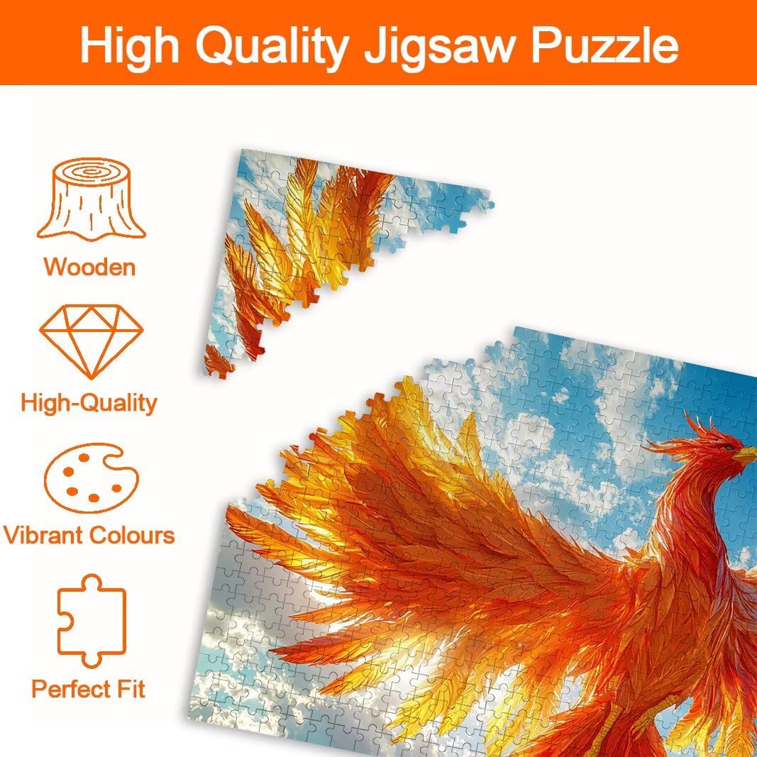 Puzzle Fenice, Puzzle 2000 Pezzi Adulti per Decor, Regalo Donna/Uomo -8702