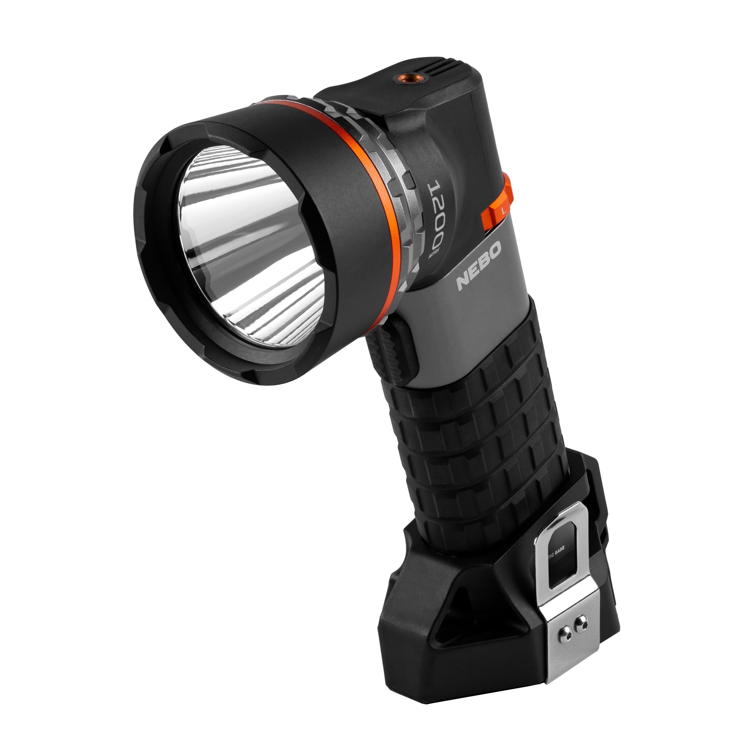 NEBOLuxtreme SL75 Spotlight - Rechargeable Torch with Ultra Long 3/4 Mile Beam Distance - Flashlight with USB Charging Cable Included