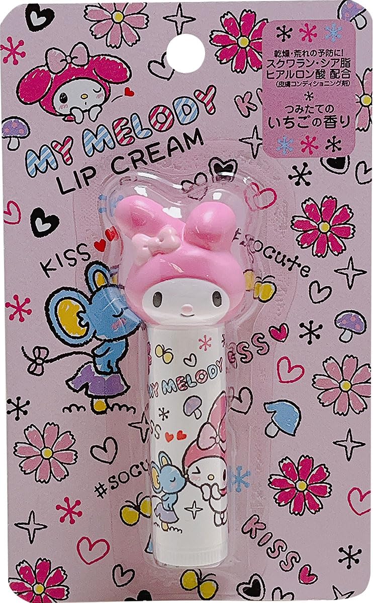 【２０個セット】 マイメロディ ダイカットリップクリーム つみたてのいちごの香り(4g)×２０個セット Amazon.co.jp: マイメロディ ダイカットリップクリーム 4g : ビューティー