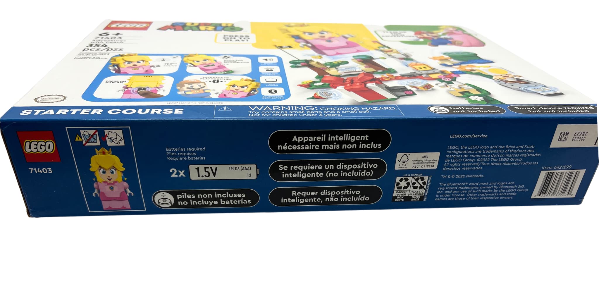 Peach　3点セット ADVENTURES WITH PEACH STARTER COURSE - THE TOY STORE