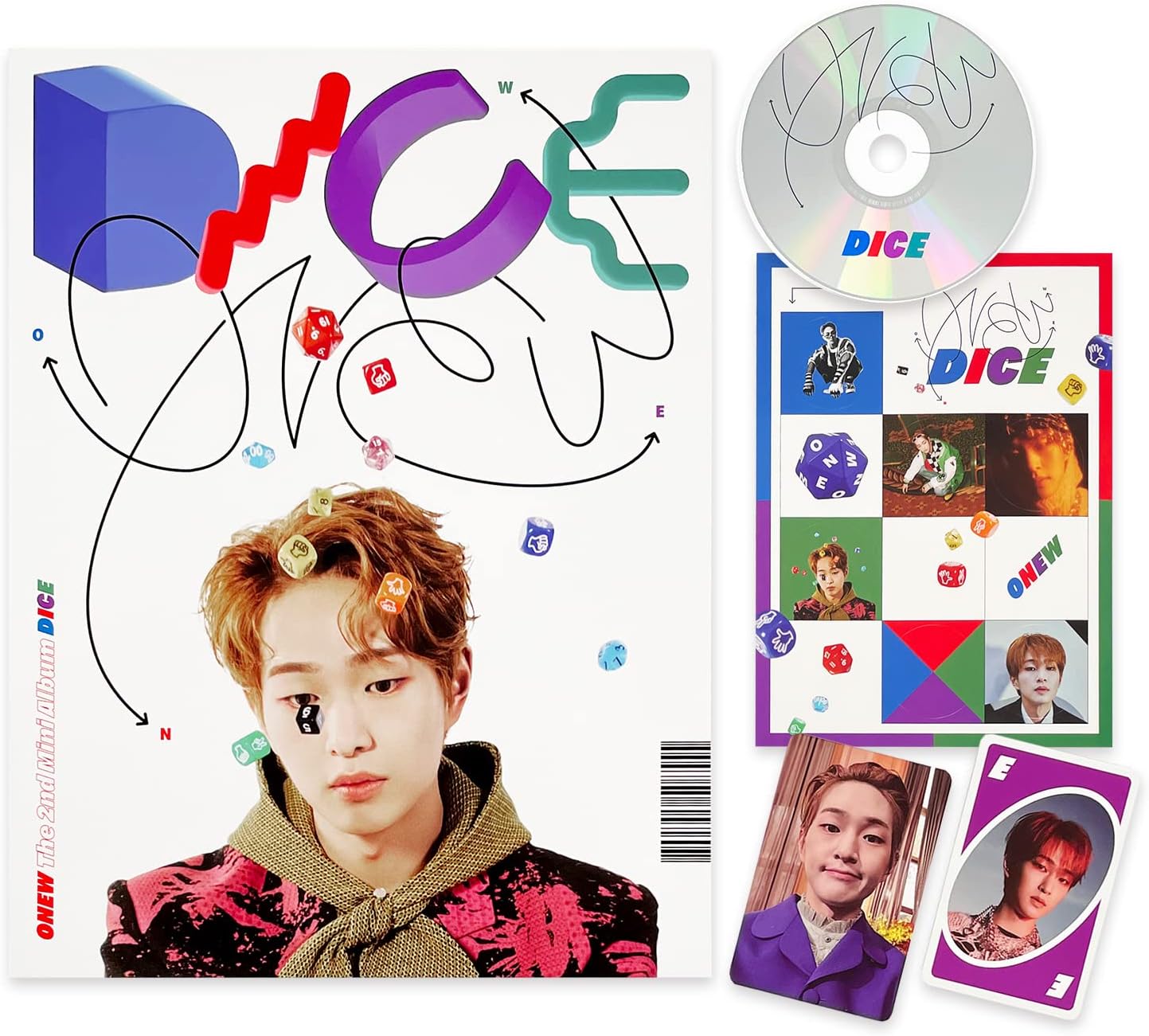 SHINee ONEW 2nd Mini Album [DICE] (DICE Ver.) Photo Book + CDR