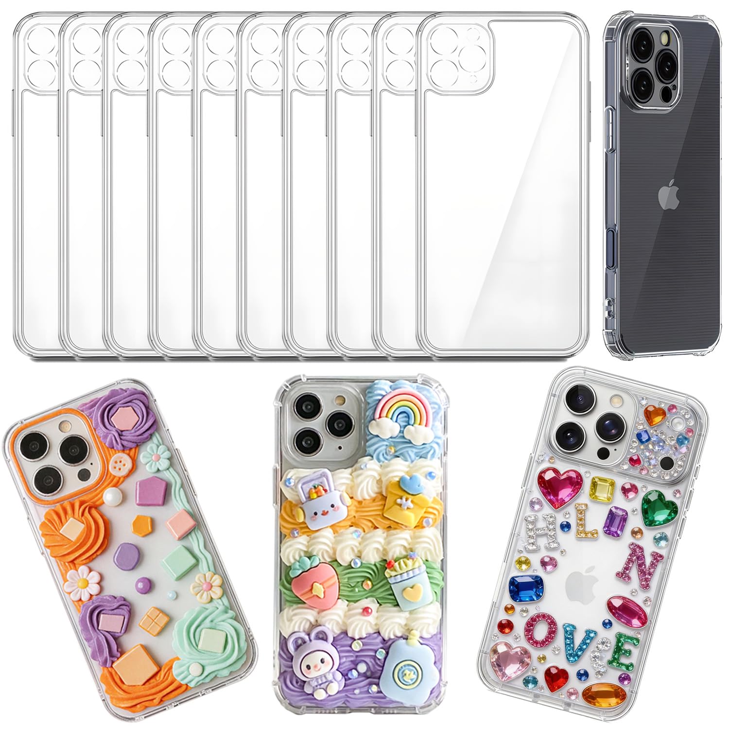 携帯電話本体 junk phone quantity 15 Amazon.com: stino DIY Phone Junk Case for iPhone, 10 Pack Clear