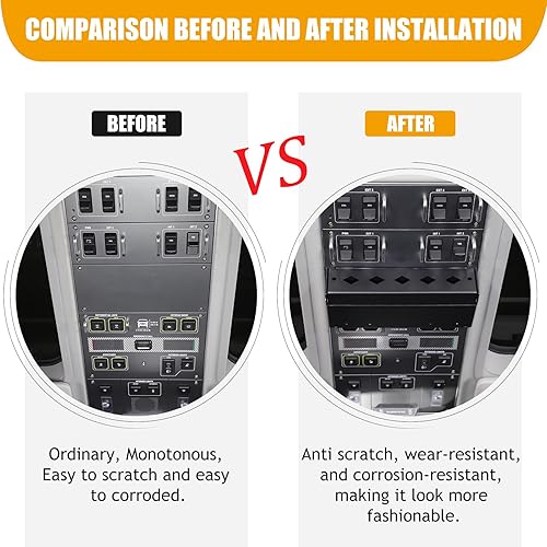 Miniatura 2 de Cesta de almacenamiento superior para interior del automóvil compatible con INEOS Grenadier 2022-2025 Multifuncional Panel de techo de expansión,