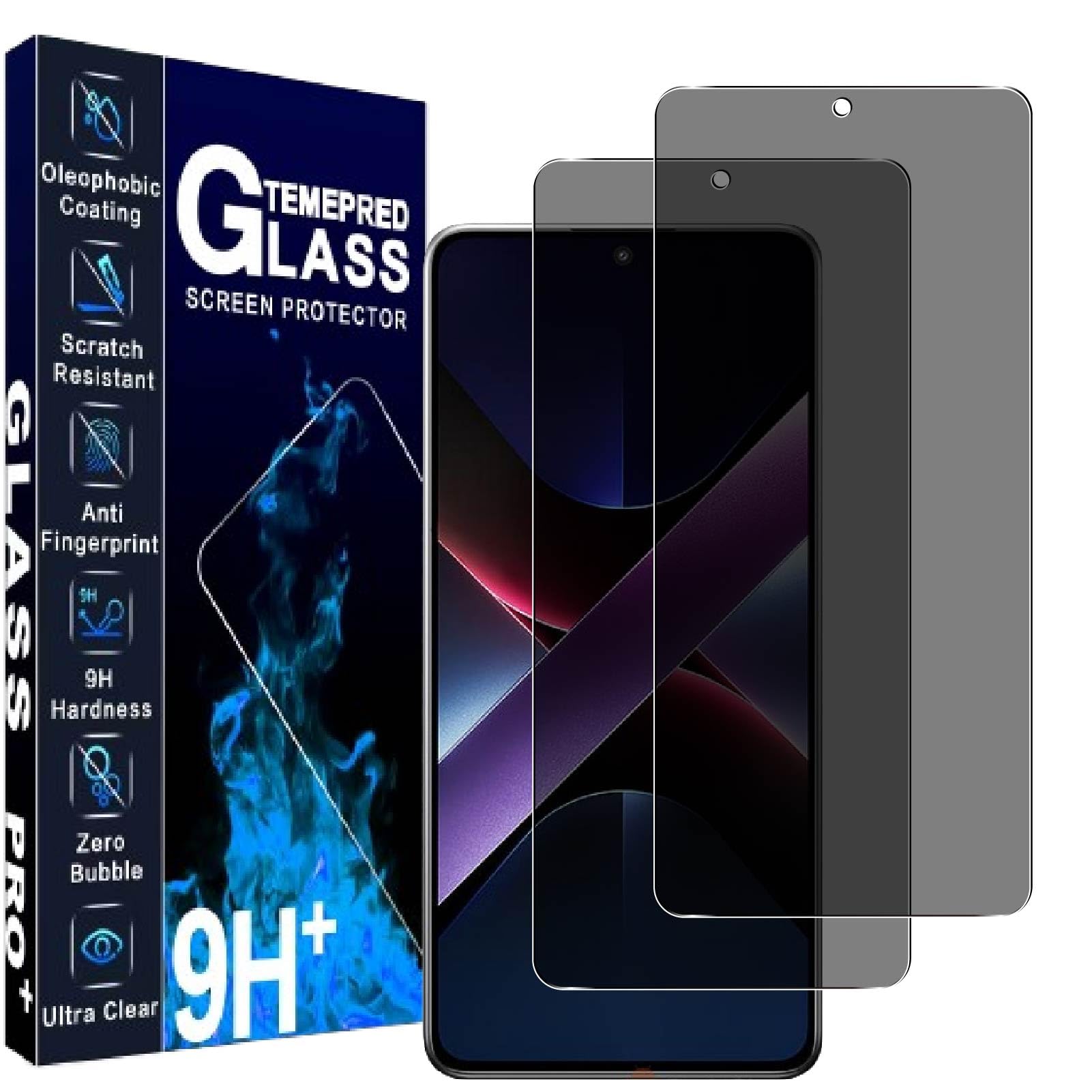 Xiaomi POCO X7 Pro 12 256GB ブラック ガラスフィルム XiaoMi Poco X7 Pro ガラスフィルム +XiaoMi カメラフィルムPoco