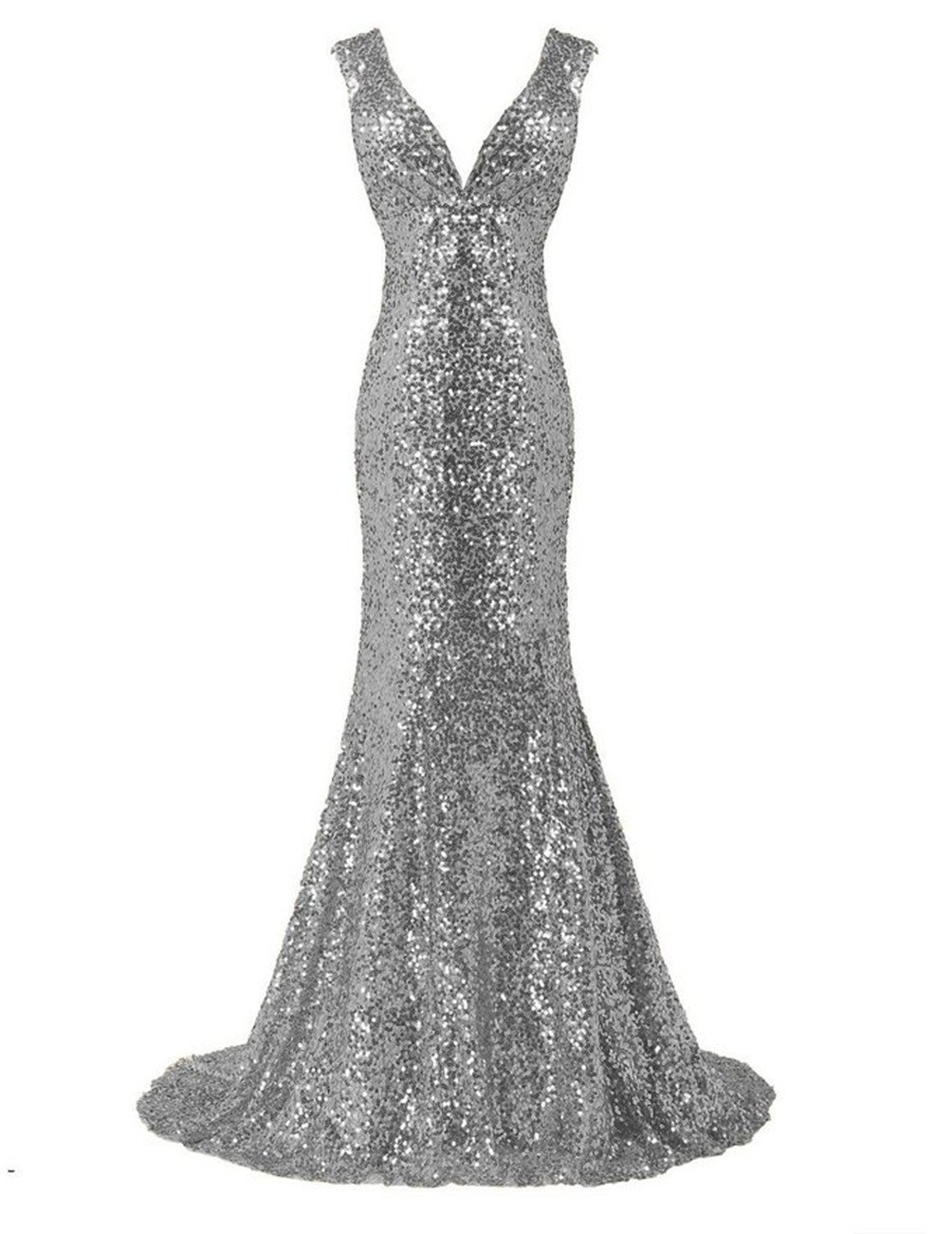 Silver Sequin Dresses The Dress Shop