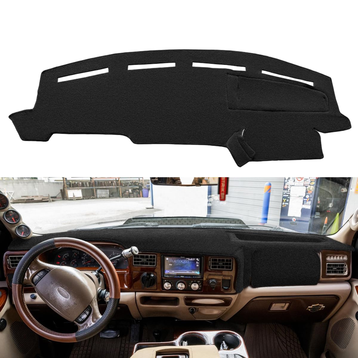 Amazon.com: Yiz Dashboard Cover Dash Cover Mat Pad Carpet Custom
