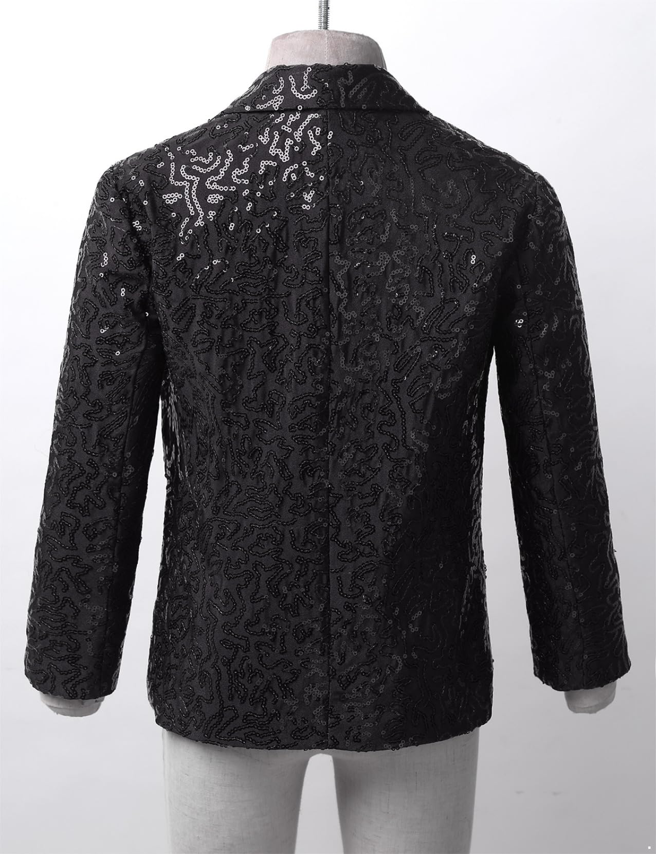 Blazer Enfants Et Ados Veste À Paillettes Slim Fit Manteau Smoking Vestes Élégantes Tenues De Cérémonie Mariage Blazer Costume Baptême Mariage 616 Ans
