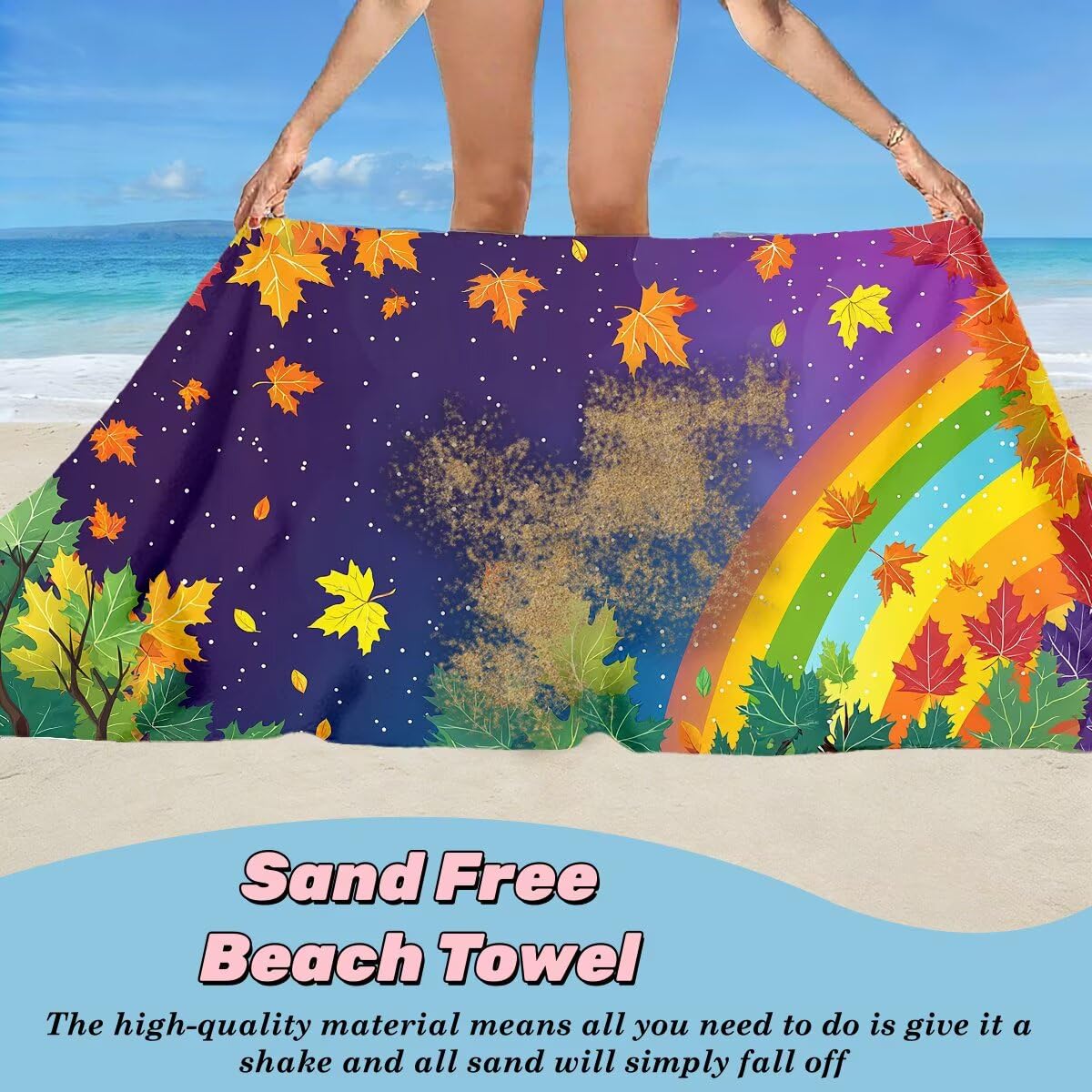 Ręcznik plażowy 80 x 160 cm, ręcznik gimnastyczny z mikrofibry szybkoschnący zestaw 2 ręczników plażowych, lekki kompaktowy ręcznik z mikrofibry duży do podróży, prezent dla mężczyzn prezent dla