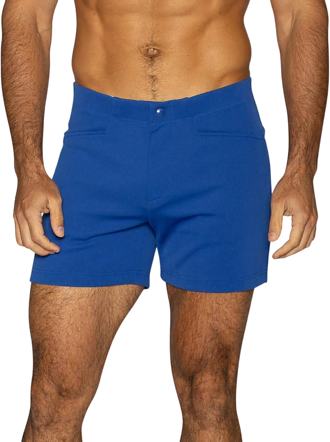 Bike Athletic Men's Classic Coaches Shorts, 5" Inseam Retro Snap-Button Gym Shorts, Structured Fit Football Style
