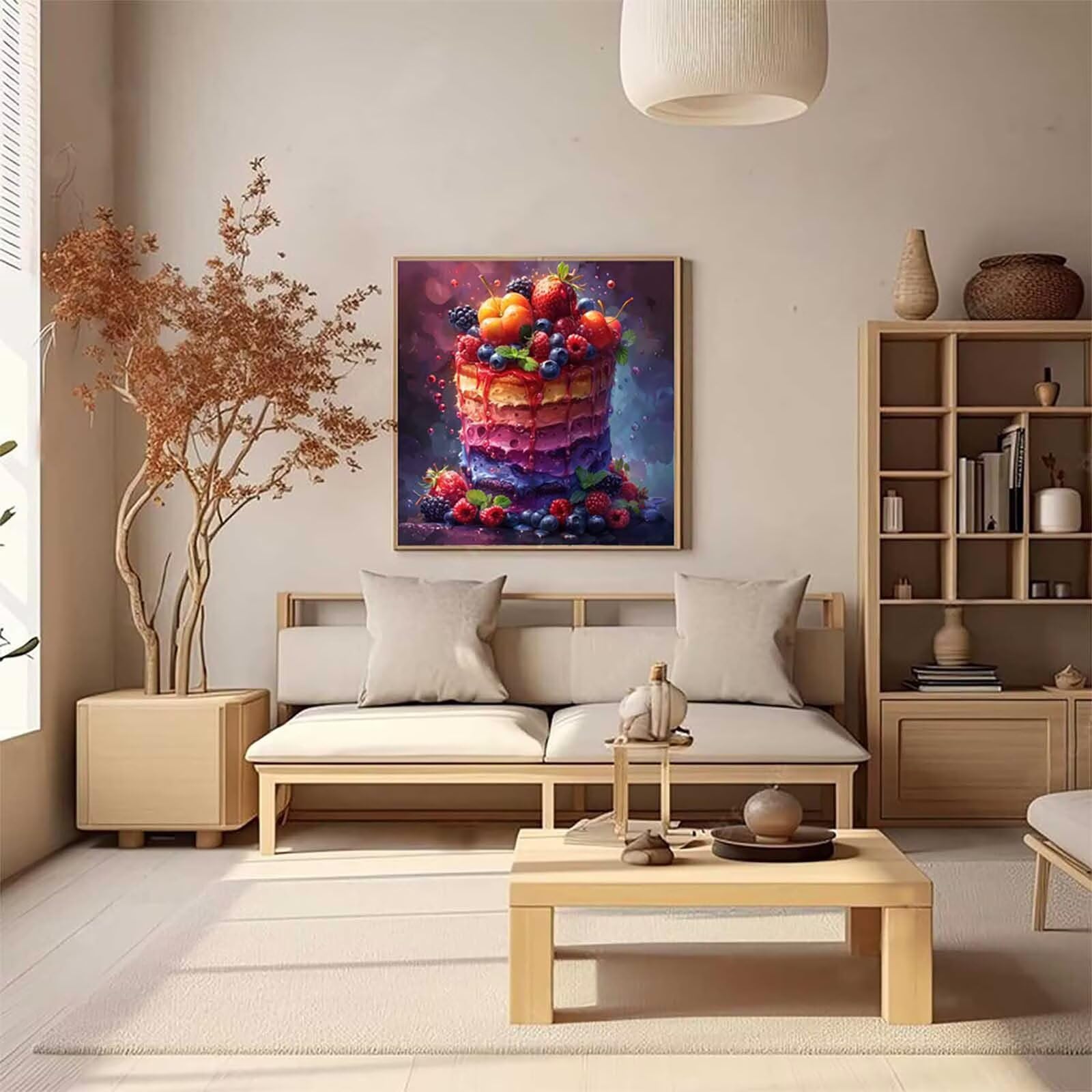 5D Diament Malarstwo Owoc Numer dla dorosłych, Diament Malarstwo Ciasto dla Dorosłych, DIY Hobby Kreatywny zestaw dla dorosłych, Numer Malarstwo Rhinestone Zestaw Ścieg krzyżykowy, Boże Narodzenie
