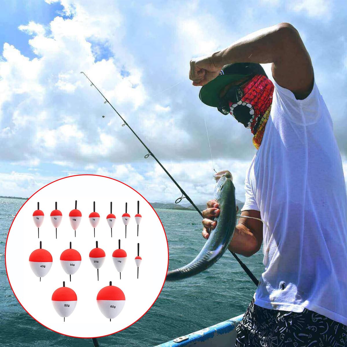Flotadores De Pesca, Flotador De Pescado, Juego De Flotador De Pesca, 14 Piezas Flotadores De Pesca En El Mar, Flotadores De Pesca Bobbers, Flotadores De Pesca Y Bobbers, Kits De Flotadores De Pesca