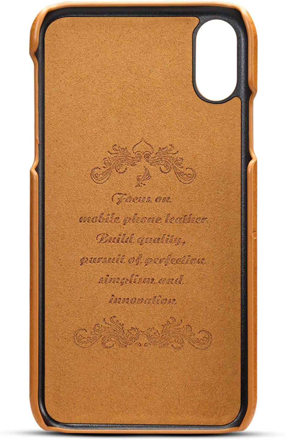 FLY HAWK Wallet Case Compatible iPhone Xs Max/ 10s Max, 6.5 inches Slim PU Leather Back Case Cover Credit Card Holder for Apple iPhone Xs Max/iPhone 10s Max (2018) Khaki