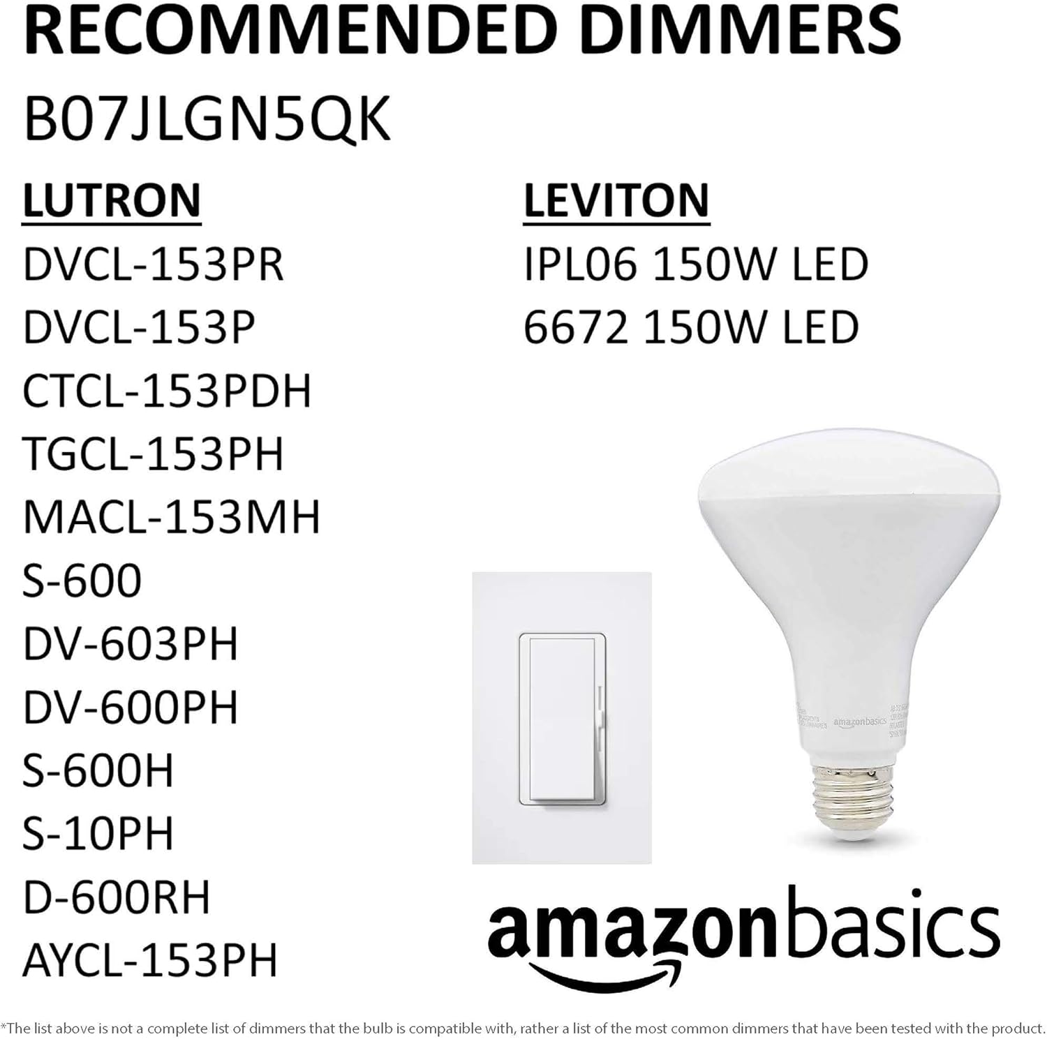 Amazon Basics BR30 LED Light Bulb, 65 Watt Equivalent, Energy Efficient 11W, E26 Standard Base, Soft White 2700K, Dimmable, 10,000 Hour Lifetime , 16-Pack - Image 6