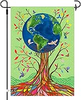 Vista 1 de Banderas de jardín de arpillera de doble cara