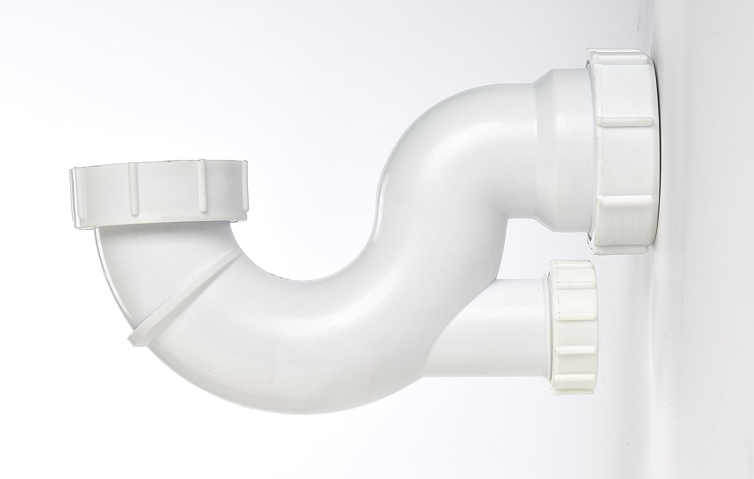 MaKe Shallow Bath Trap with Cleaning Eye 40mm