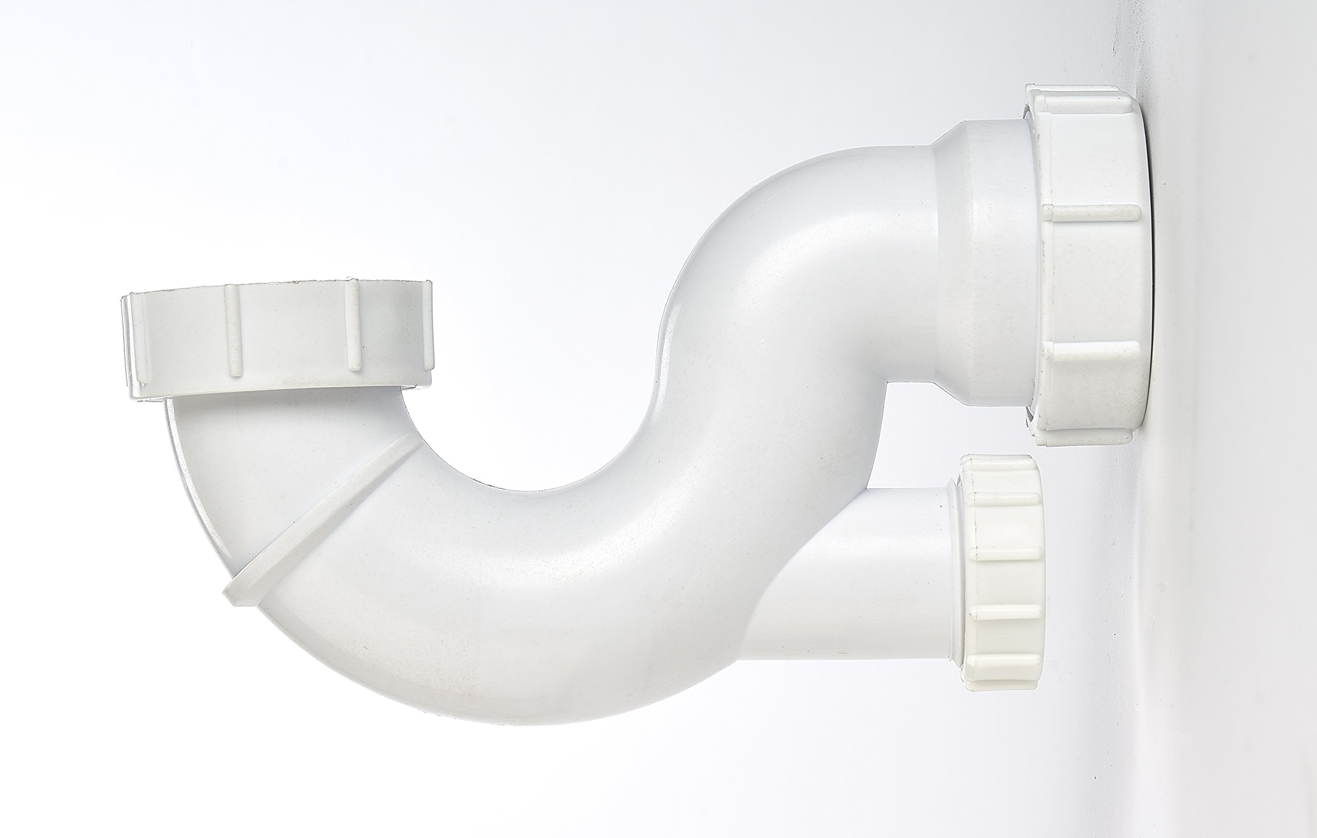 MaKe Shallow Bath Trap with Cleaning Eye 40mm