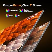 Vista 4 de Microscopio digital 4K, Elikliv EM4K - Microscopios de monedas de 8 pulgadas 2000x, microscopios HDMI de 52 MP, microscopio de soldadura