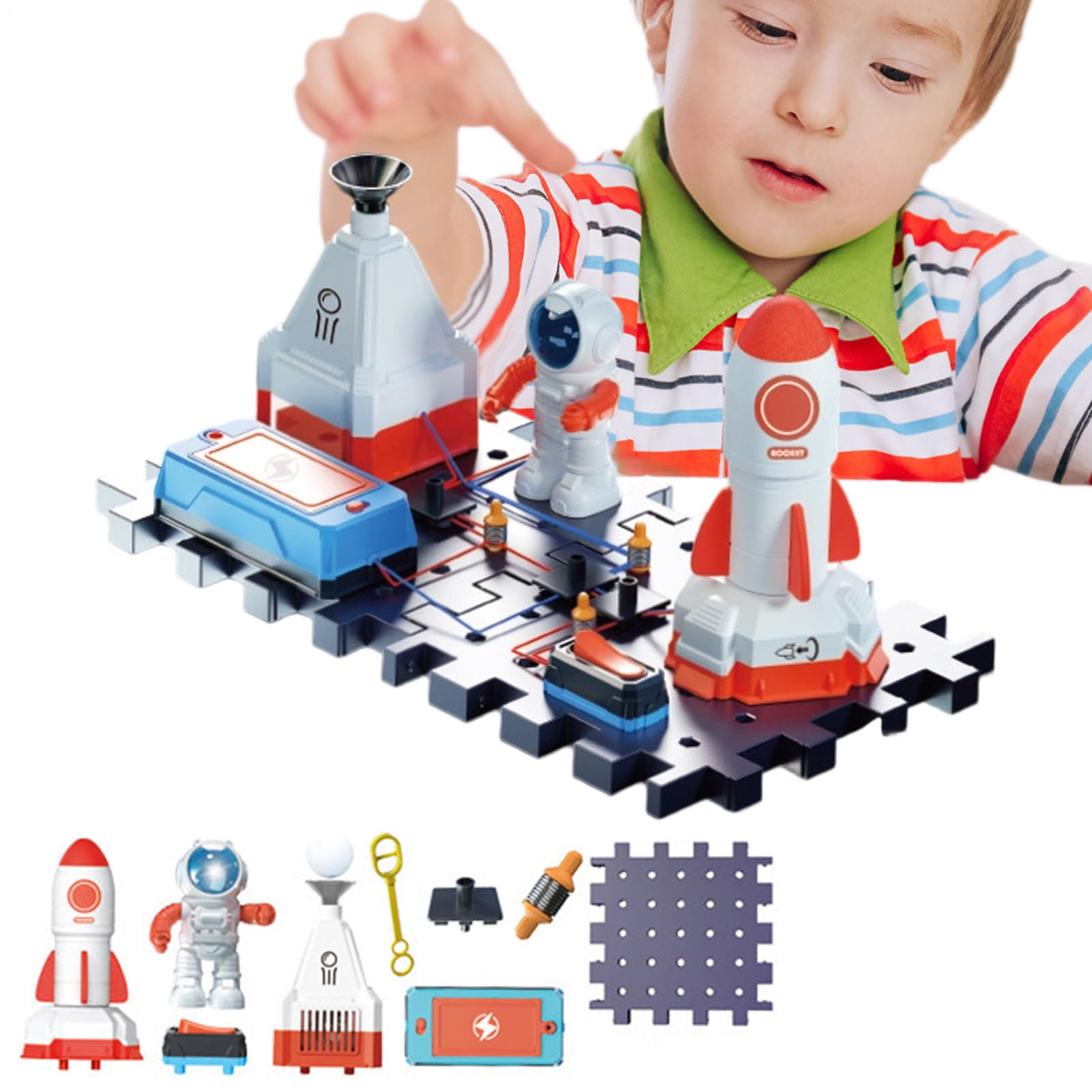 Kit Scientifique Circuits Électriques Laboratoire Scientifique pour Jeunes