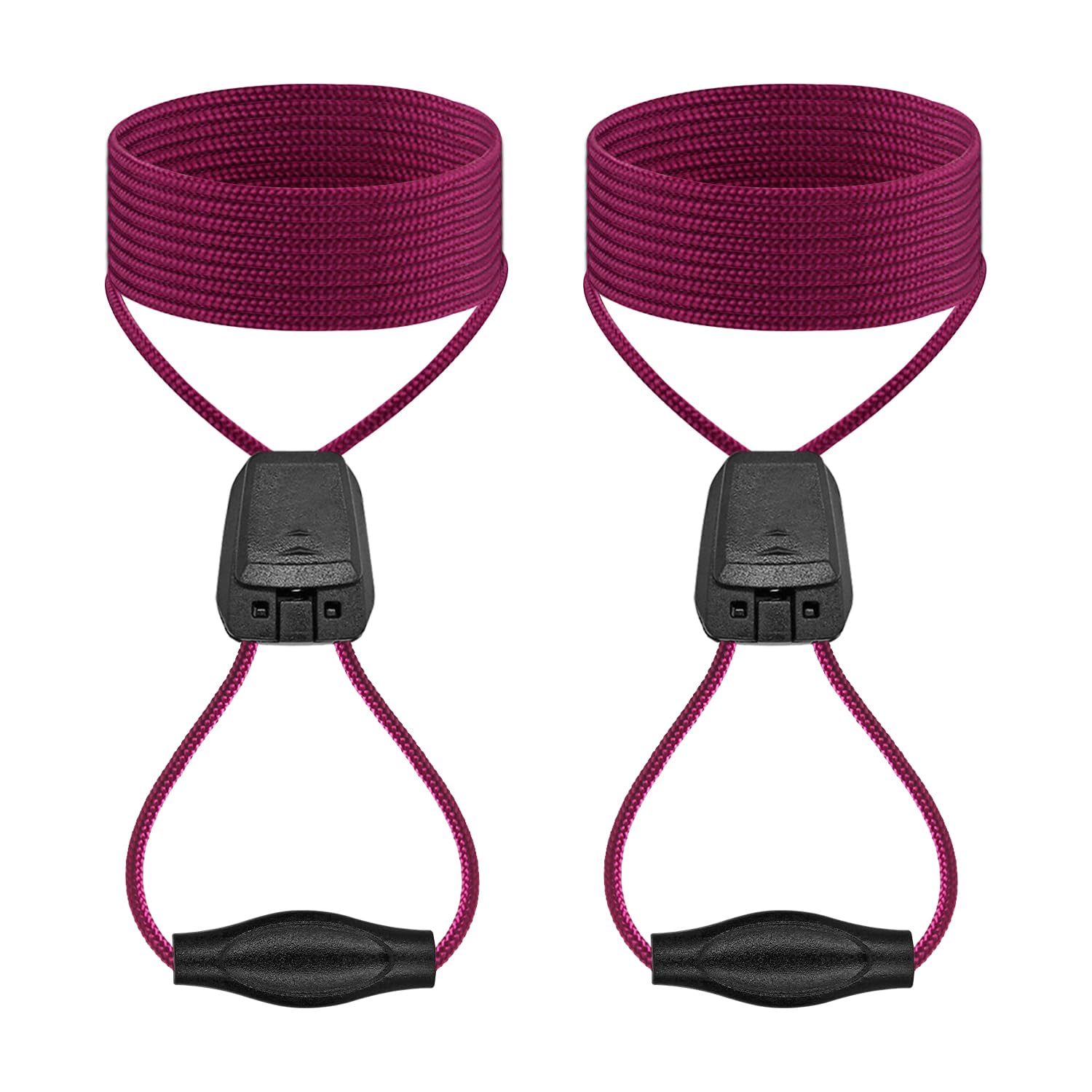 UamGlsob1/16"(1.5mm) Thin Shoe Laces for Salomon Ski, No Tie Shoelace Quick Locking System Replacement Laces