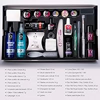 Vista 3 de Kit Acrilic Basic Aplication NUEVO PRO KIT UÑAS ORGÁNICAS GRATIS CORTATIP