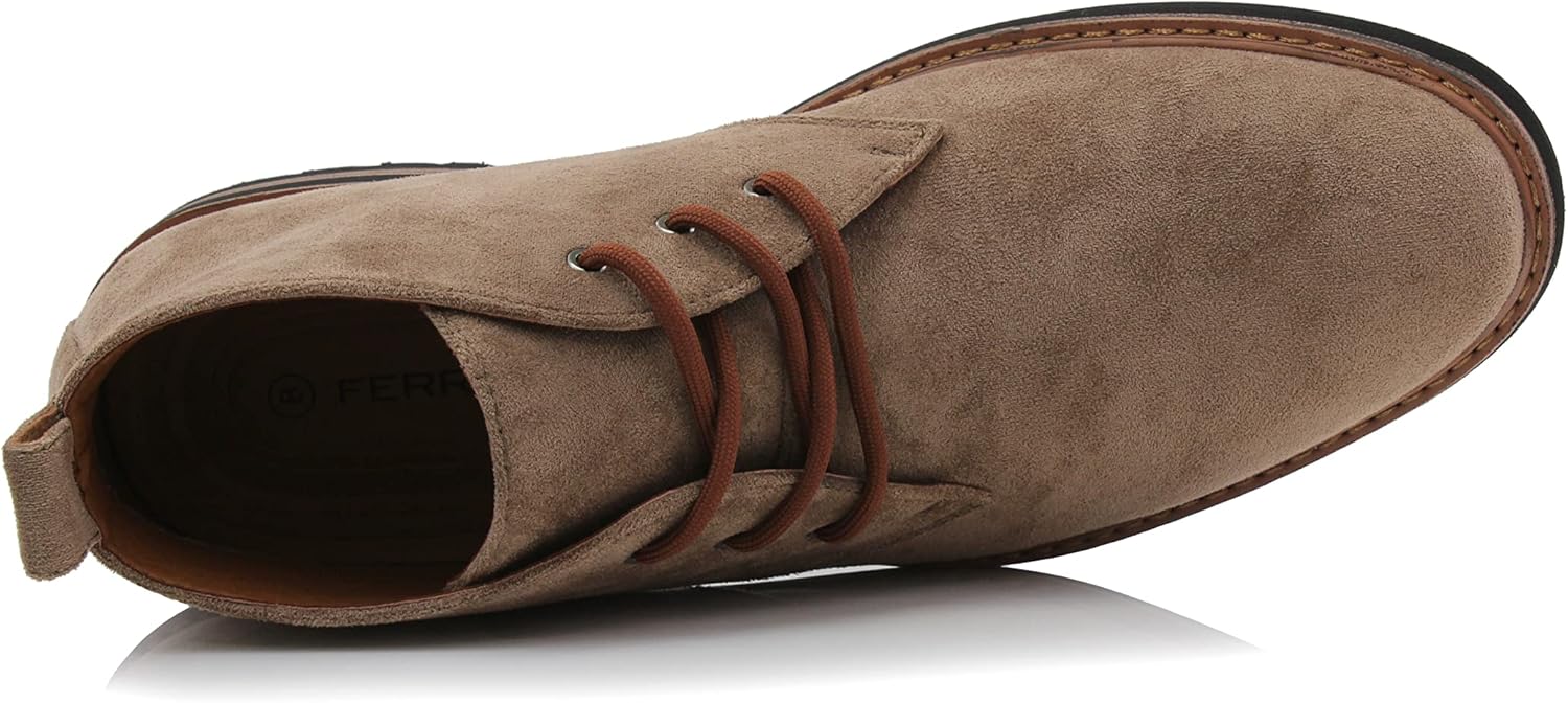 Ferro Aldo Men's Chukka Boots | Classic Dress, Casual & Sneaker Styles | Lace-Up Ankle Boot for Work & Everyday Wear
