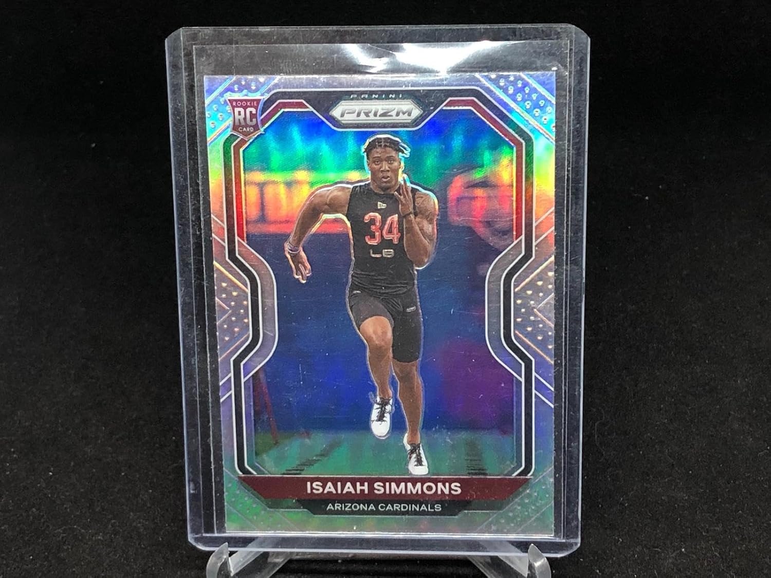 Isaiah Simmons 2020 Panini Prizm Silver Prizms Sp Rc # 323 - Football Cards