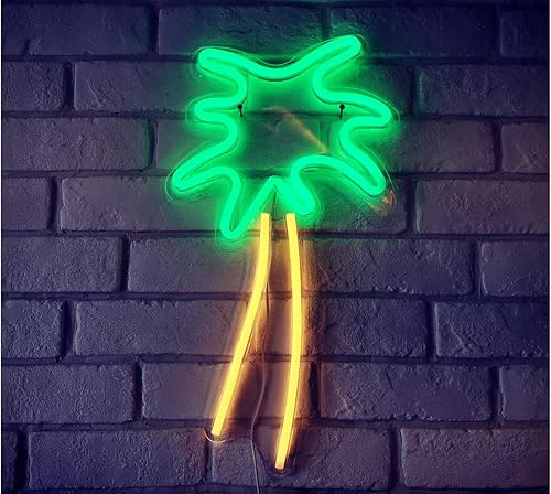 Britrio - Letrero de luz de neón LED para colgar en la pared de dormitorio, sala de estar, habitación de los niños, decoración del hogar, luz